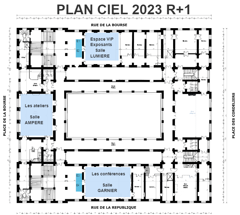 plan salon professionel immobilier entreprise